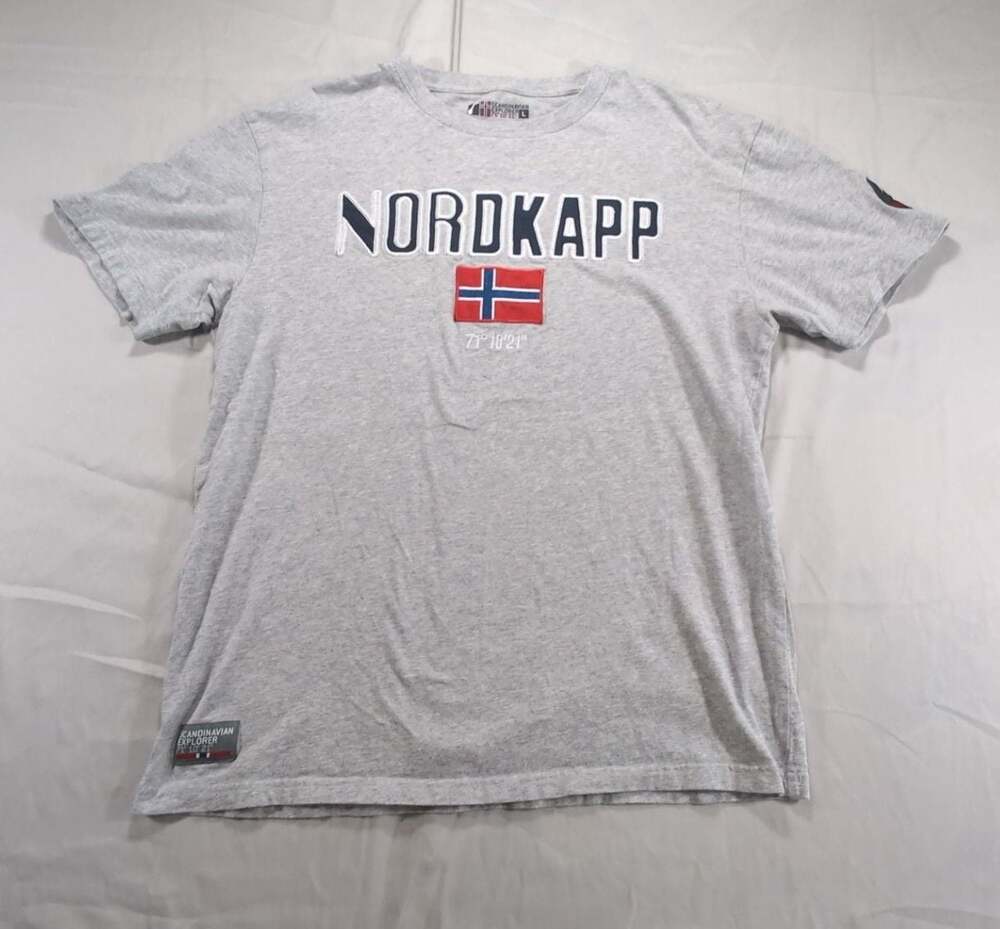 Scandinavian Explorer Nordkapp Norway Graphic T-Shirt
